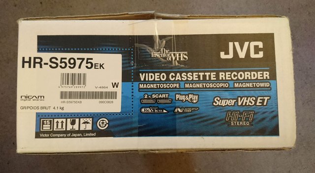 Image 2 of JVC HR-S5975EK S-VHS VCR