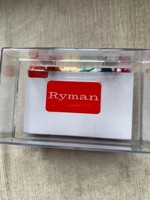 Image 2 of Ryman Index Box 127x76mm with Inserts