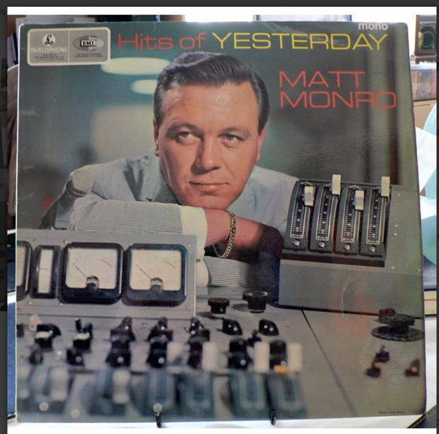 Preview of the first image of Matt Monro - Hits of Yesterday, Mono, 1965.
