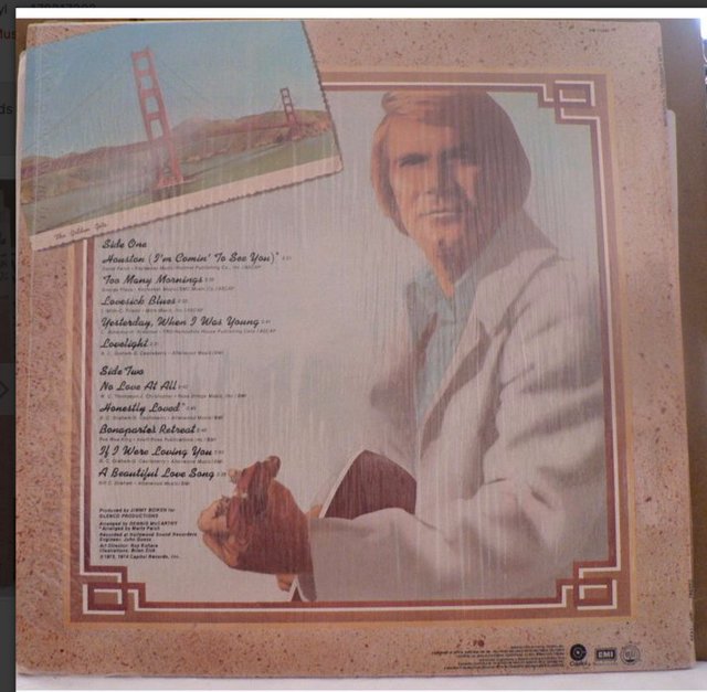 Image 2 of Glen Campbell - Houston (I'm Comin Home To See You)