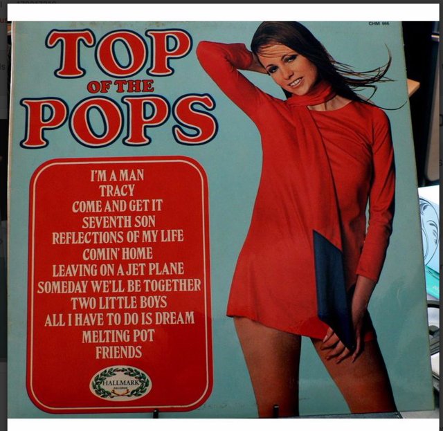Preview of the first image of Top Of The Pops - Hallmark Records - CHM 666 - 1970.