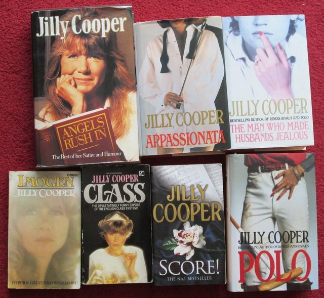 Preview of the first image of JILLY COOPER, 4 books -£1.00 per book,titles in descriptio.
