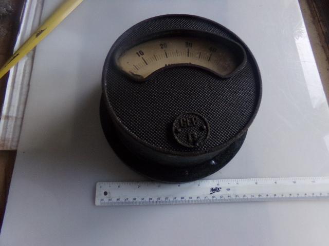 Image 2 of Vintage Industrial GEC Amp Meter -can post