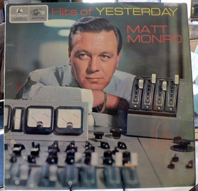 Preview of the first image of Matt Monro - Hits of Yesterday, Mono, 1965 Parlophone EMI.