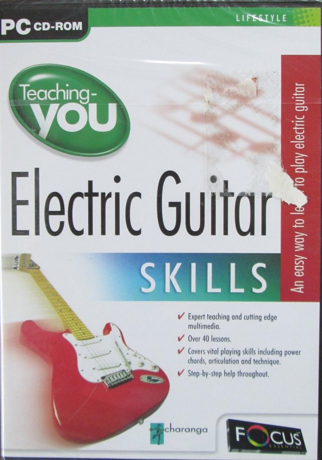 Preview of the first image of PC CD-Rom Teaching You - Electric Guitar Skills.