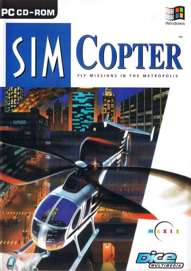 Preview of the first image of PC CD-Rom - Sim Copter (Incl P&P).