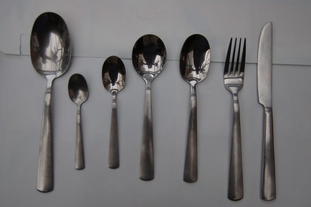 Image 8 of Viners 'Sable' & 'Barnum' Stainless Steel Cutlery, VGC