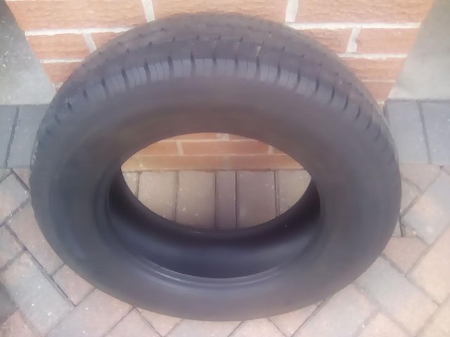 Preview of the first image of Van tyre was caravan spare in good condition..