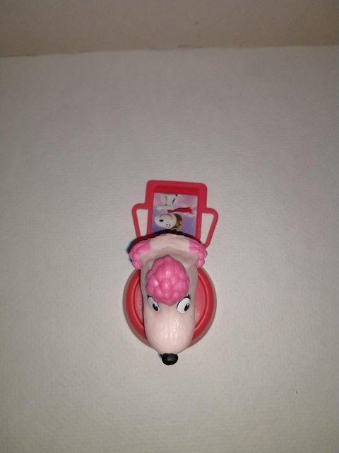 Image 3 of Mc d Happy Meal toy Charlie Brown Movie -FiFi pink poodle.IM