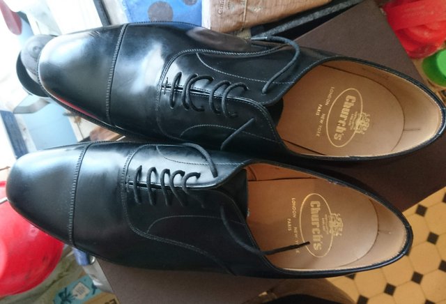 Image 7 of Church's Shoes. 11 UK. Thames. Black