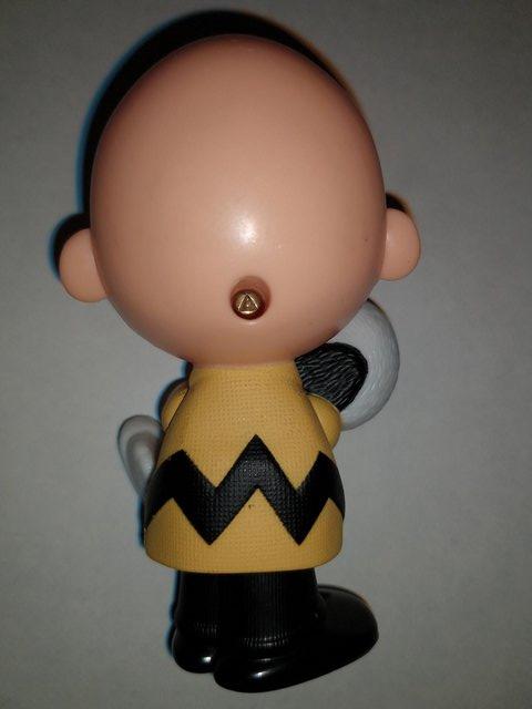 Image 2 of Peanuts Mc d Happy meal Charlie Brown & Snoopy Bobble Toy 20