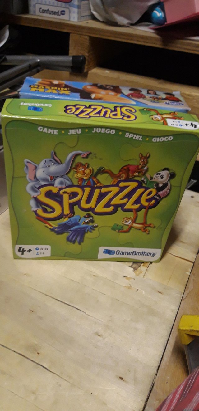 Preview of the first image of Spuzzle board Game as new great gift.