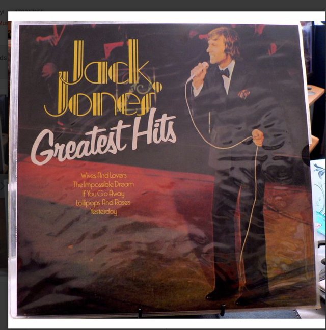 Preview of the first image of Jack Jones Greatest Hits - MCA + EMI Records Ltd. 1969.
