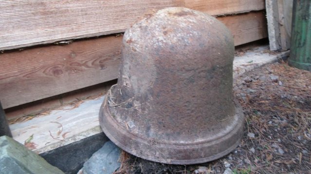 Image 3 of Vintage cast iron copper cauldron wash pot
