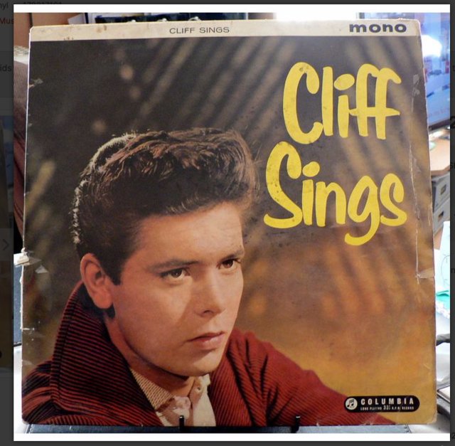 Preview of the first image of Cliff Sings - Cliff Richard And The Drifters - 1959.