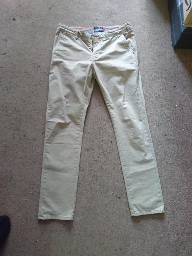 Preview of the first image of Superdry Mens Chinos.