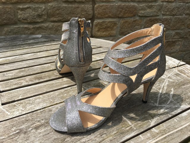 Image 3 of BIBA, M&S, Oasis peep / open toe heels / wedge shoes /sandal