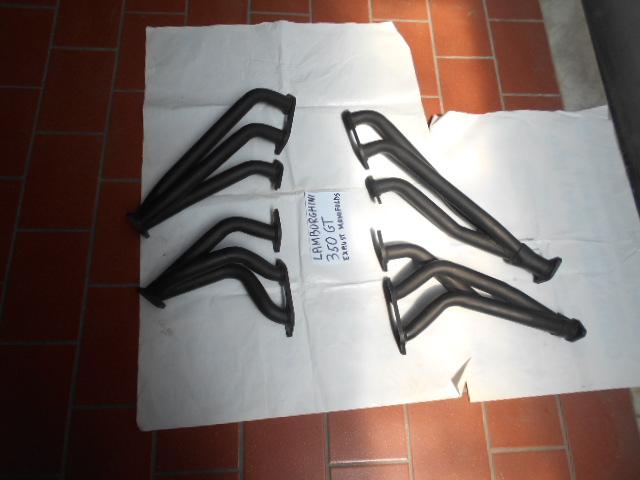 Preview of the first image of Exhaust manifolds for Lamborghini 400 Gt.