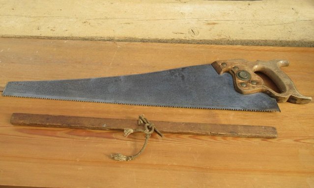 Preview of the first image of Hand Saw 26” Spear & Jackson – Vintage.