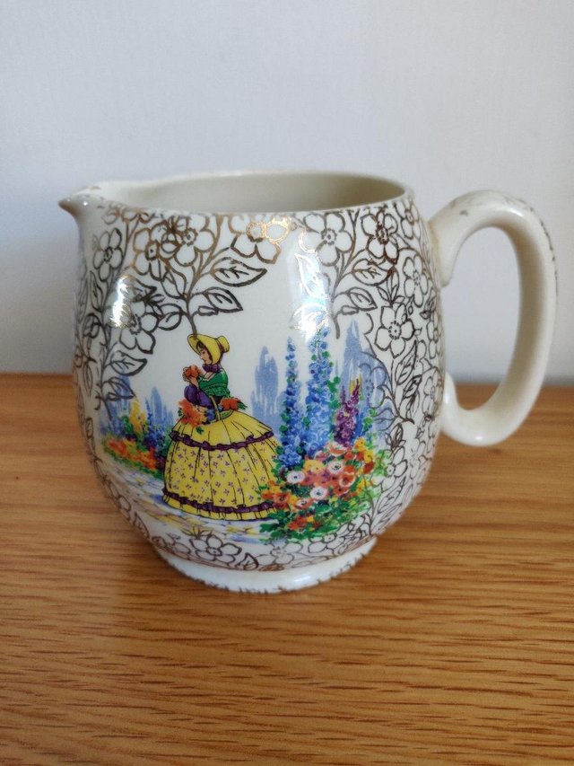 Preview of the first image of Sadler Crinoline Lady Jug.