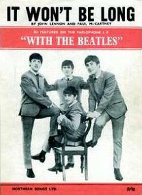 Preview of the first image of WANTED Beatles Original UK Sheet Music " It Wont Be Long ".