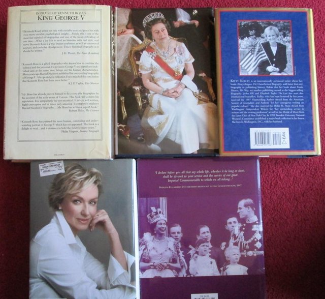 Image 2 of ROYAL FAMILY, selection h/back books, titles in description