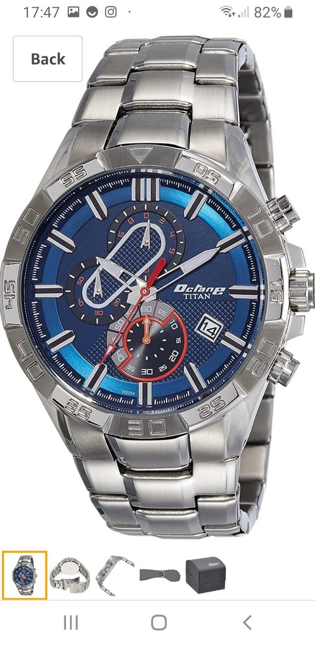 Preview of the first image of Men's Titan Octane Watch brand new.