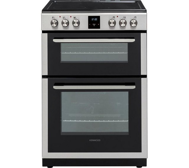 Preview of the first image of KENWOOD 60CM DOUBLE OVEN ELECTRIC CERAMIC COOKER-S/S- (HD).