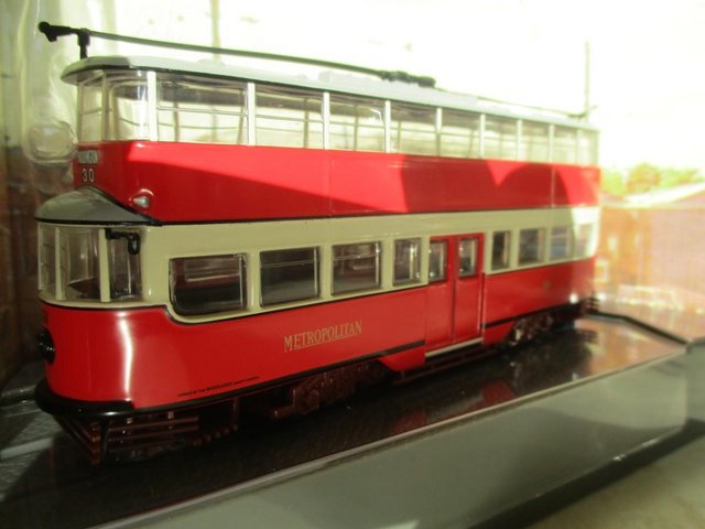 Preview of the first image of SCALE MODEL TRAM: METROPOLITAN (FELTHAM) TRAM.