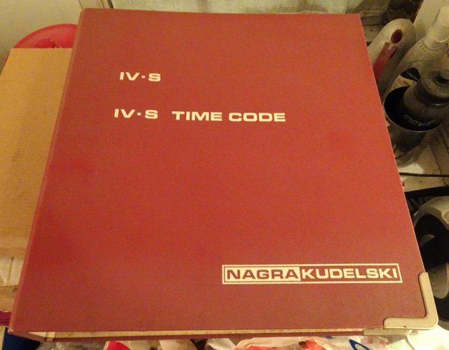 Preview of the first image of Nagra IV-S (+ Time Code) Service Manual.