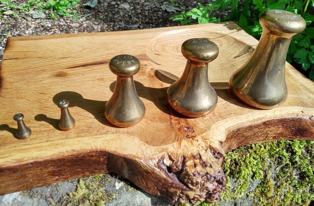 Preview of the first image of Set Of Antique/Vintage Avery Weights.