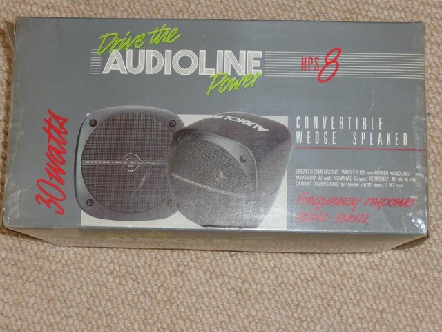 Preview of the first image of Speakers - Audioline vintage.