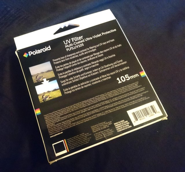 Image 3 of Polaroid Multi-Coated UV 105mm Filter