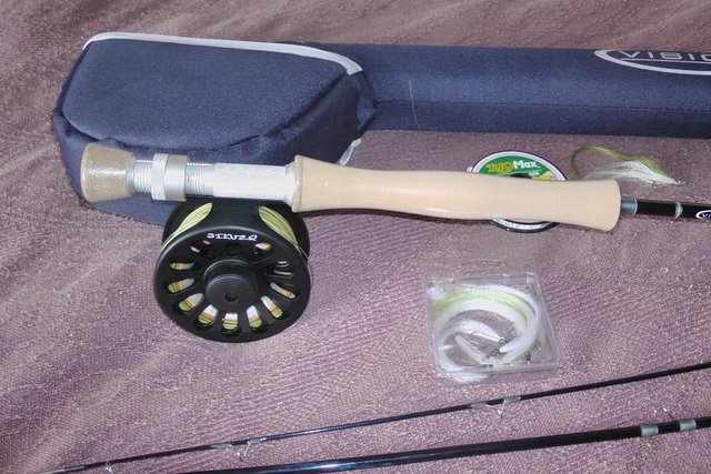 Image 2 of Vision Silver Fly Fishing Rig