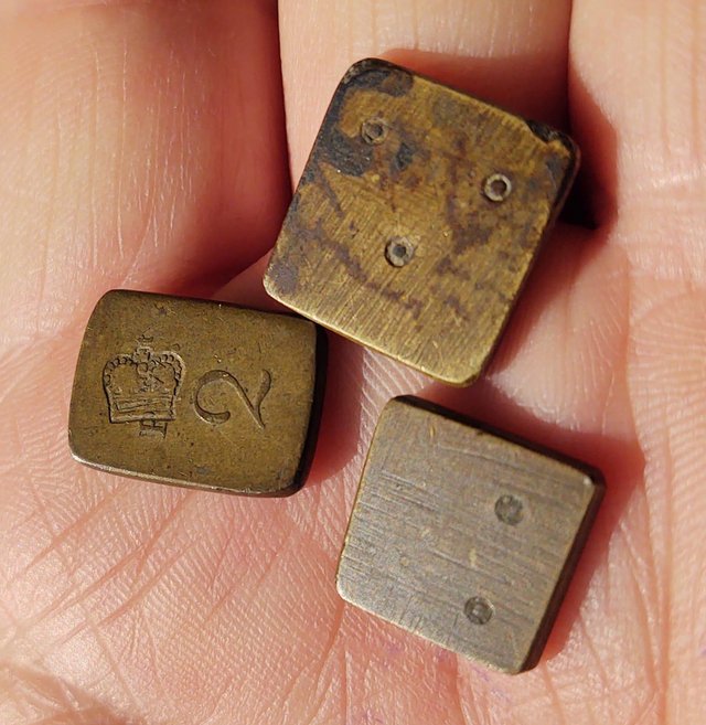 Preview of the first image of Antique Brass/Coin Weights.