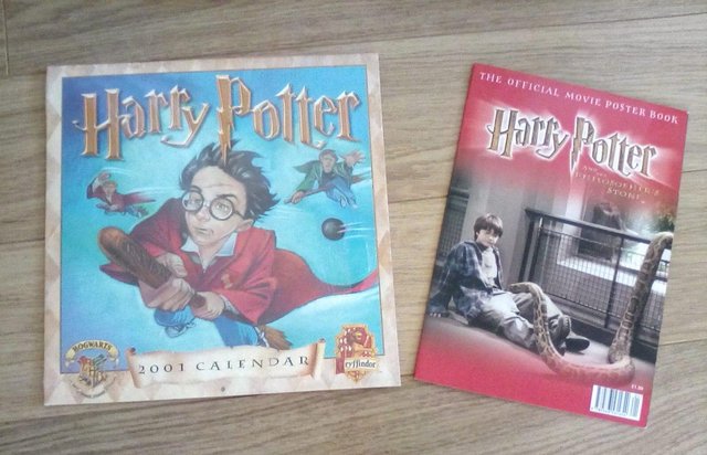 Preview of the first image of HARRY POTTER CALENDAR 2001 & POSTER BOOK.