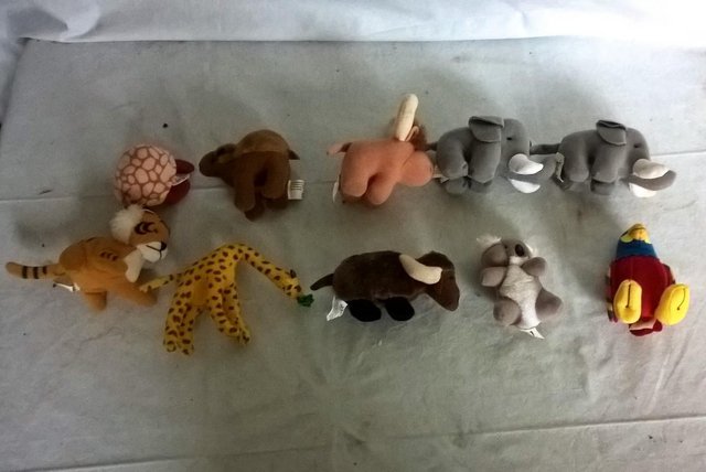 Preview of the first image of McDonalds toys x10 soft bodied animals can post if required.