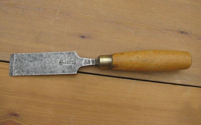 Preview of the first image of 1½” Firmer Chisel by I Sorby – Vintage.