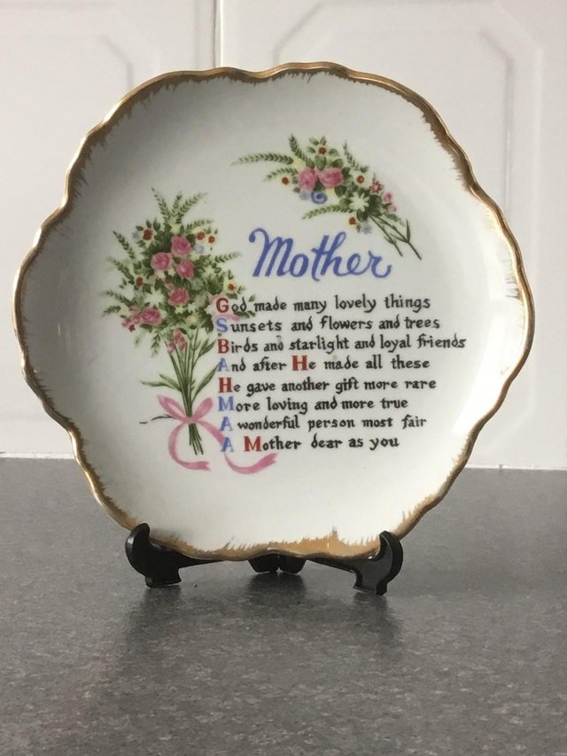 Image 2 of Brand new Porcelain gift plate for a special mother