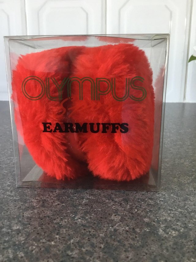 Image 3 of Brand new Olympus Sport Earmuffs – Red