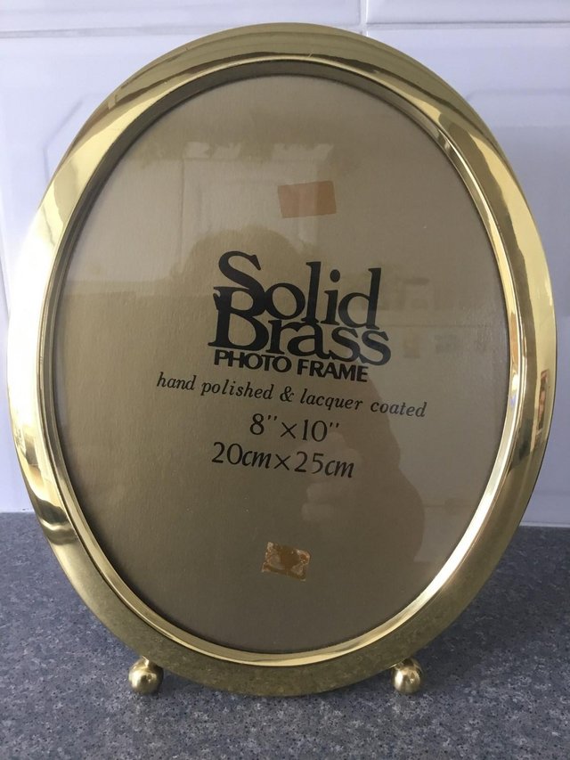 Preview of the first image of Solid Brass Photo Frame.
