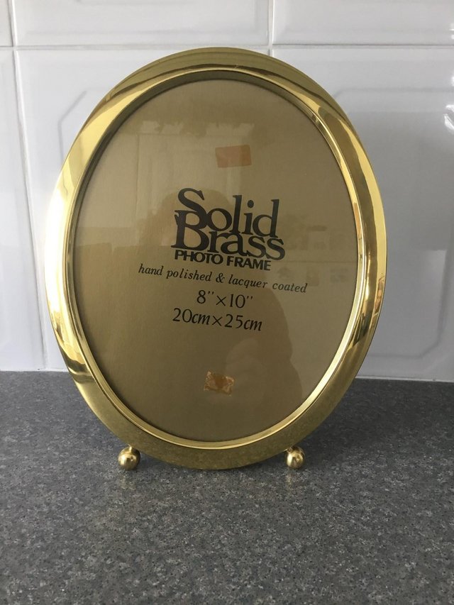 Image 3 of Solid Brass Photo Frame