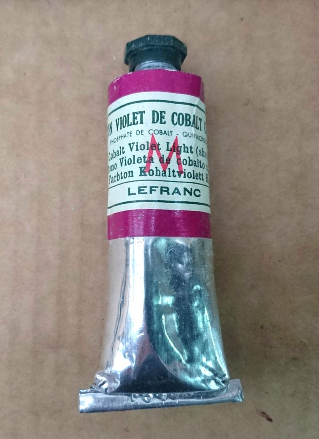 Preview of the first image of LEFRANC Oil Paint - Violet de Cobalt.