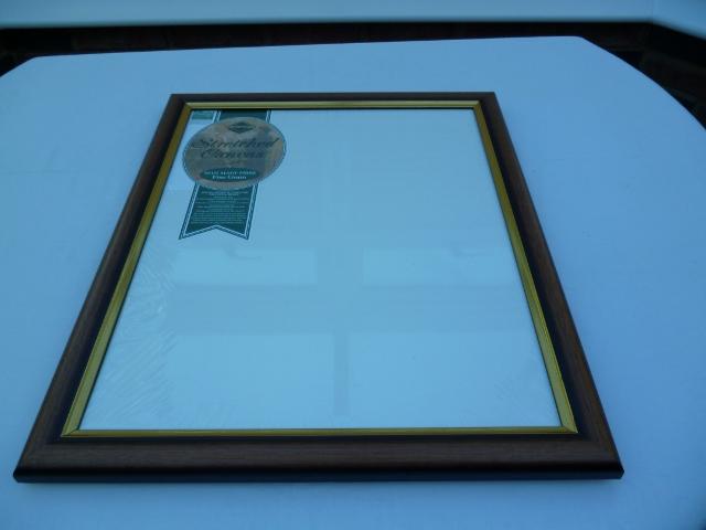 Preview of the first image of NEW ARTISTS CANVAS AND POLISHED WOOD FRAME.