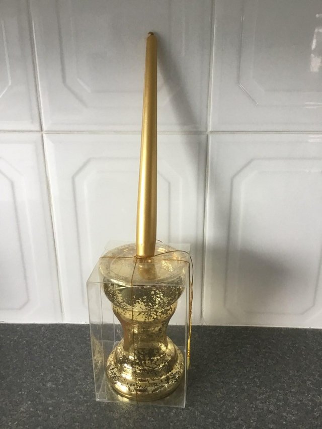 Image 2 of Brand new Gold effect Candle holder