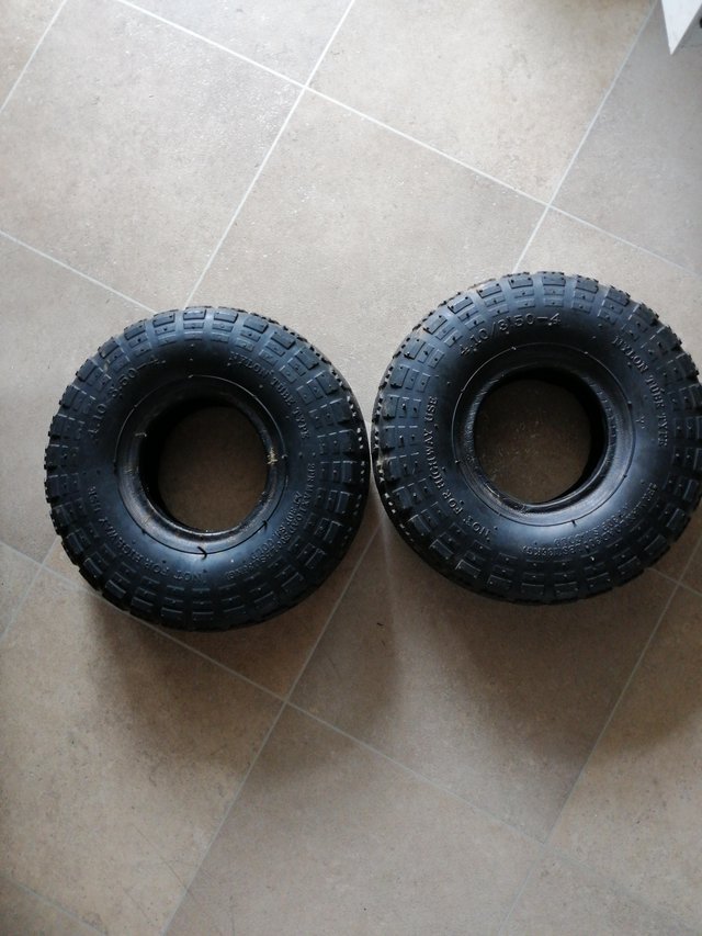 Image 3 of Go kart or Wheelbarrow tyres.