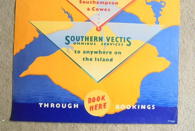 Image 3 of 1960s Southern Vectis-Royal Blue poster