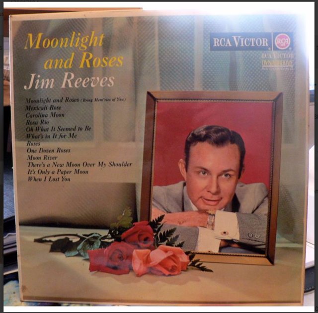 Preview of the first image of Jim Reeves - Moonlight And Roses 1964.