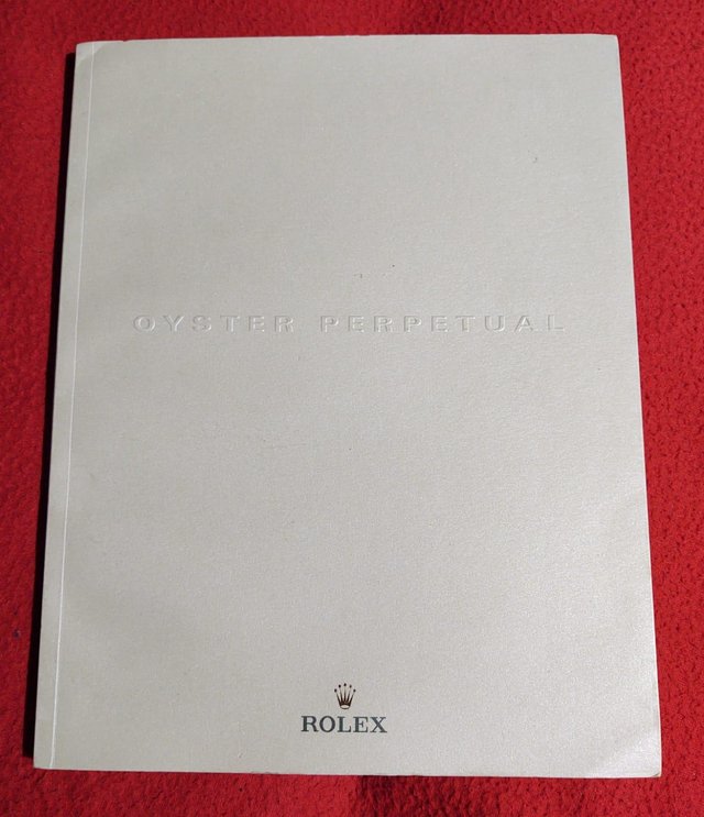 Preview of the first image of A Rolex Catalogue/Brochure.