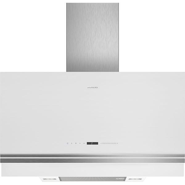 Preview of the first image of SIEMENS 90CM SLIMLINE WHITE ANGLED HOOD730 m³/h-LED-NEW BOX-.